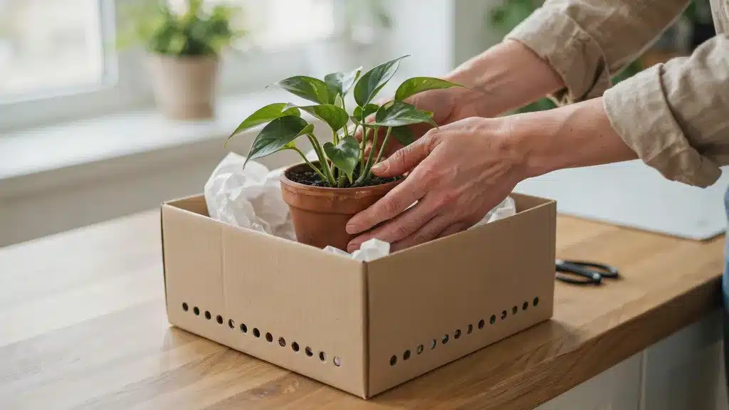 how to ship plants