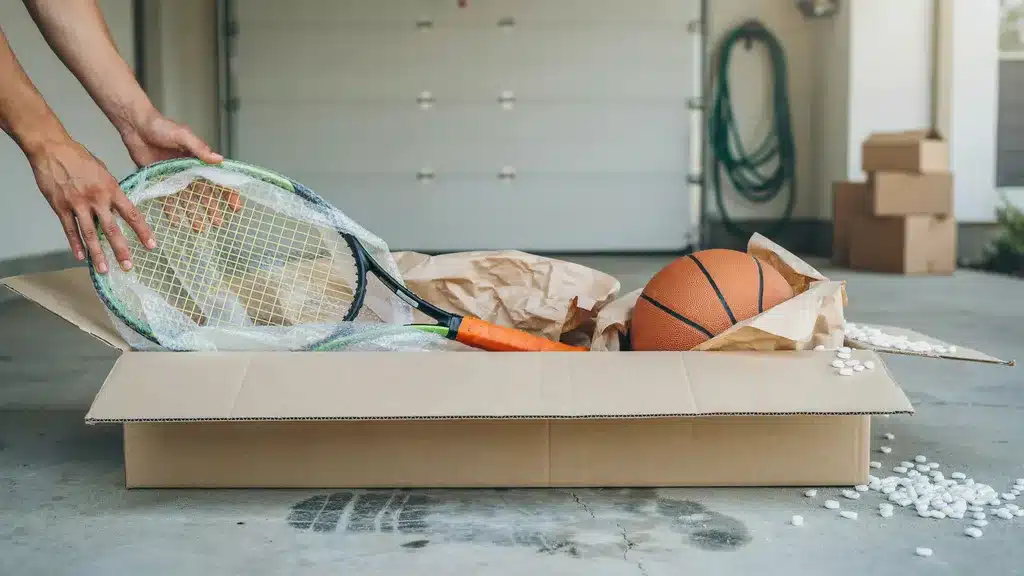 how to ship sports equipment